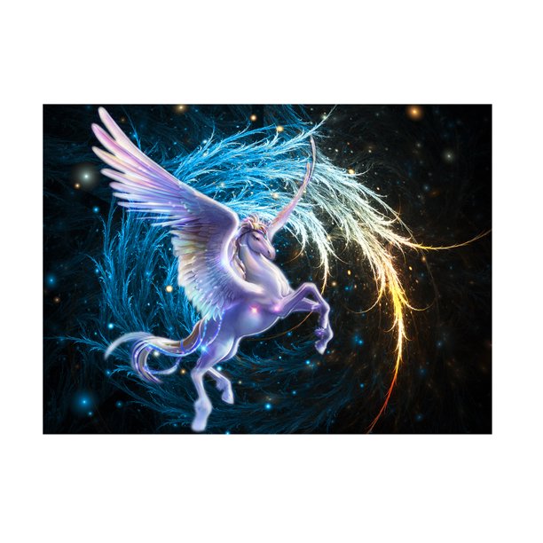 5D bricolaje diamante pintura volar caballo Cruz puntada bordado pedrería Kits Likrtyny Oficina Multiescena Multifunción