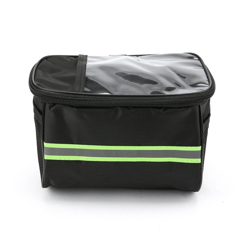 20 Inch Large Capacity Polyester Bike Front Basket Waterproof Handlebar Bag OD