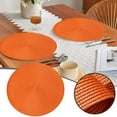 Clear Table Mate Kitchen Table Mats Place Mats 6 round Plate Mat Set