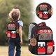 thumbnail image 1 of Mochila Con Capibara De Gran Capacidad Para Estudiantes De Secundaria Resistente Y Fácil De Limpiar Diseño Ergonómico Para La Espalda, 1 of 5