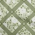 thumbnail image 1 of oneOone Cotton Cambric Greenish Beige Fabric Florals Fabric For Sewing Printed Craft Fabric By The Yard 42 Inch Wide, 1 of 6