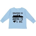 thumbnail image 3 of Inktastic Austin Texas Someone Loves Me Skyline Boys or Girls Long Sleeve Toddler T-Shirt, 3 of 5