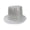 Silver, variant on Crystal Top Hat for Musical Festival Adult All Matchiing Party Hat Unisex Headwear Stage Show Roleplaying Tall Hats