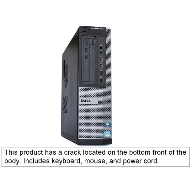 Dell Optiplex Desktop Tower Only Pc With Intel Quad Core I5 3470 Processor 3 2 Ghz 4gb Memory 2tb Hard Drive And Windows 7 Professional 64 Bit Optiplex 7010 Black Silver Pre Owned Walmart Com Walmart Com