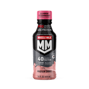 Muscle Milk Pro Series Slammin' Strawberry Ready to Drink Protein Shake, 14 oz, 1 Count Bottle