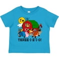 thumbnail image 3 of Inktastic Three-i-e-i-o Boys or Girls Toddler T-Shirt, 3 of 5