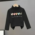 thumbnail image 3 of Iyufng Girls Sweatshirts,Fleece Graphic Cotton Crewneck Pullover Sweatshirt for Girls,Children's Small and Medium-sized Plush Thick Printed High Neck Fashion Tops,Teen Girls Pullover Tops, 3 of 3