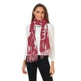 thumbnail image 2 of BZSMCE Women Scarf Snowflake and Heart Reindeer Print Simple Pattern Soft Warm Long Large Scarves, 2 of 9