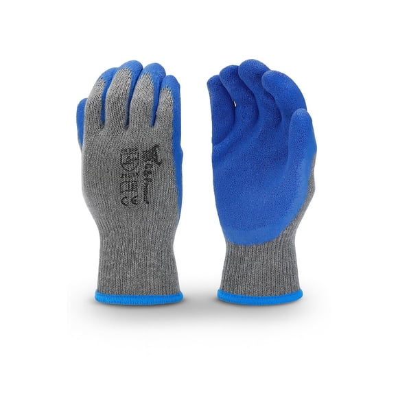 Guantes de trabajo G & F 3100L-DZ-Parent de caucho y látex, 12 pares
