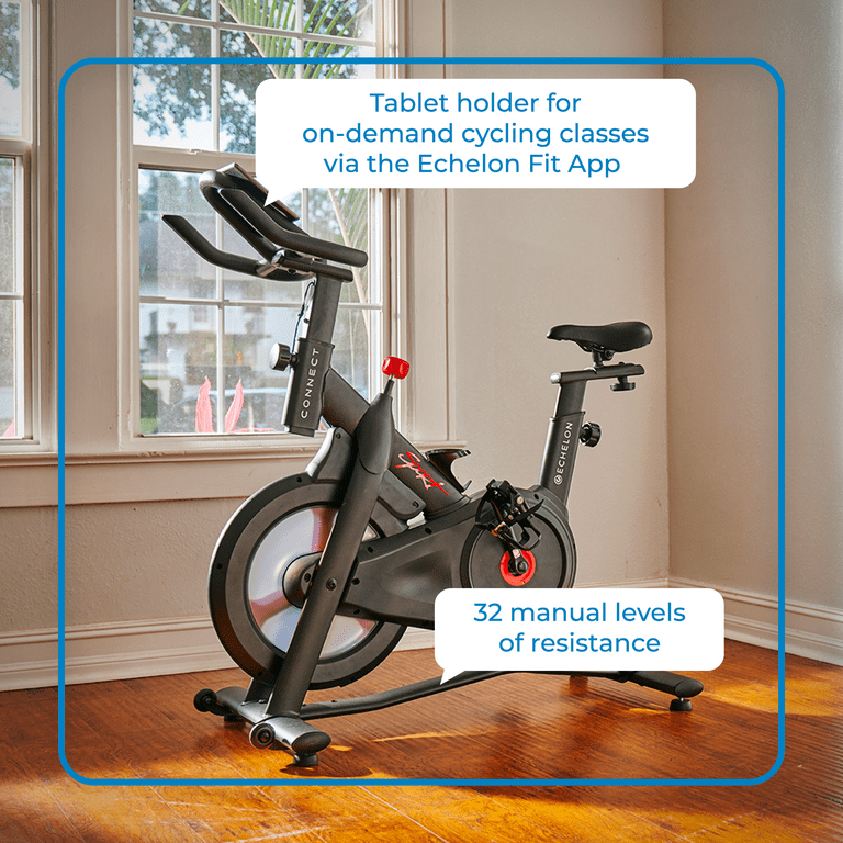 Echelon Connect Sport Indoor Cycling Exercise Bike + 30-Day Free Membership  Trial