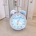 thumbnail image 1 of Sanrio-reloj despertador silencioso para dormitorio de estudiantes, dispositivo de alarma con timbre de escritorio, bonito, Diy, nuevo, 1 of 4