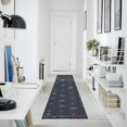 thumbnail image 4 of Yayeee Runner Rug for Bedroom 2'x6' Machine Washable Hallway Non Slip Mat, Starry Night Pattern, 4 of 8