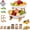 2Tier-B, variant on 3 Tier Countertop Organizer with Bamboo Stand, 2/3 Tier Kitchen Storage Rack, Detachable, Space-Saving Storage for Vegetable, Snack, Dessert, Cake, Plate Rack for Party, Wedding (2Tier-B)