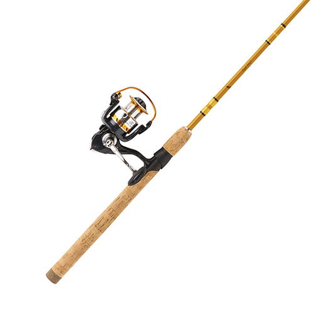 Eagle Claw Crafted Glass Spinning Combo 6'6 Length, 2 Piece, 2+1