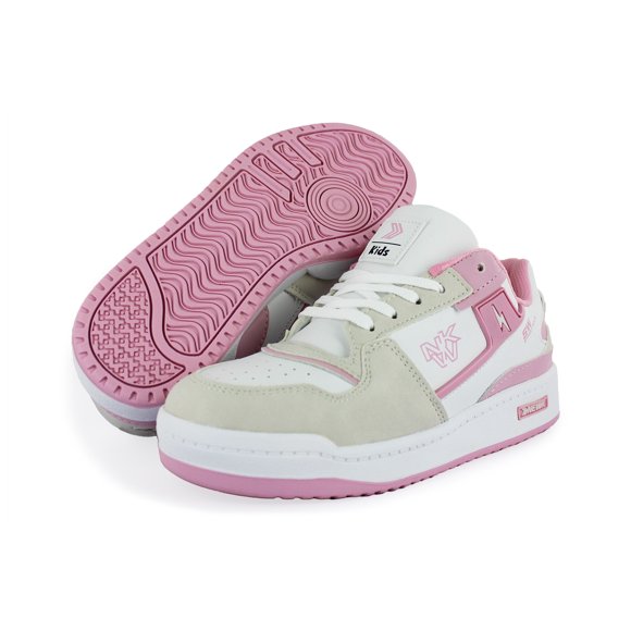 Tenis Newk Infantil Linea Exh Reneval Color Blanco Rosa