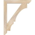 thumbnail image 3 of Ekena Millwork 3 1/2"W x 30"D x 38"H Balboa Slat Smooth Bracket, Douglas Fir, 3 of 4