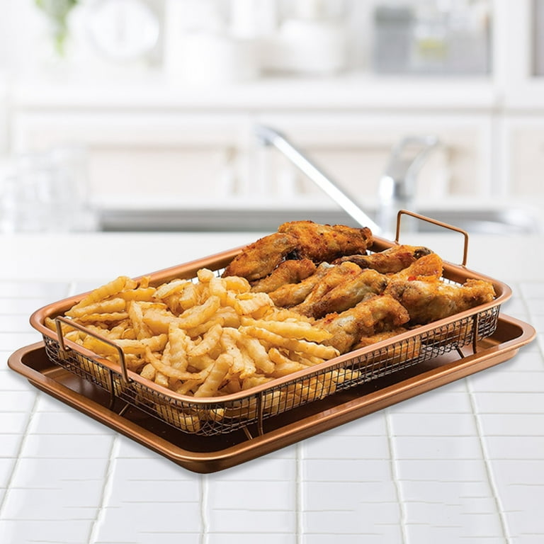 Holocky Air Fryer Baskets Crisper Tray for Oven Deep Fryer