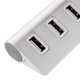 thumbnail image 4 of Matsuzay Alta velocidad 4 puertos USB 2.0 Hub Puerto USB Hub USB Hub OTG portátil Divisor USB para Laptop PC Tablet Juegos de teclado y mouse para computadora, 4 of 8