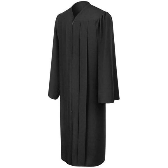 Matte Graduation Gown & Robe, Unisex Adult