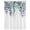 Mist Blue Light Green White, variant on Teal Purple Botanical Waterproof Fabric Shower Curtain,Eucalyptus Leaves Watercolor Spring Waterproof Fabric Shower Curtain for Bathroom Bathtubs Shower Curtains with 12 Hooks Extra Long 72x96