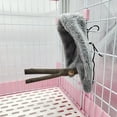 thumbnail image 3 of Bird Shawl Nest Plush Warming Pet Hanging Tent Hanging Warm Bird Sleeping Nest, Grey, L, 3 of 6