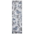 thumbnail image 2 of Concord Global Trading 80262 2 x 7 ft. Brighton Pacific Abstract Runner Rug, Gray, 2 of 5