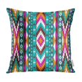 thumbnail image 1 of BOSDECO American Tribal Colorful Geometric Pattern Ethnic Traditional Pillow Case Pillow Cover 20x20 inch, 1 of 1