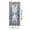A1, variant on Stained Glass Geometric Static Cling Window Film, Colorful Art Deco Privacy Window Sticker, No Glue Removable Decorative Glass Covering for Home, Bathroom, Office 17.7“*39”