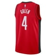 thumbnail image 3 of Unisex Nike Jalen Green Red Houston Rockets Swingman Jersey - Icon Edition, 3 of 3