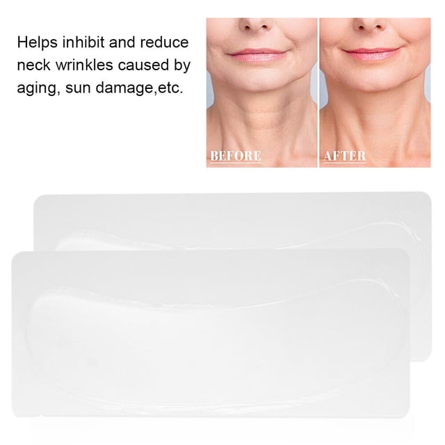 Parches Antiarrugas Para El Cuello, Parches Antiarrugas De Silicona Cinta Para El Cuello Almohadilla Para El Cuidado Del Cuello De Silicona Antiarrugas Envejecimiento Cinta Para