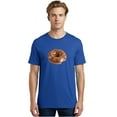 thumbnail image 2 of Chocolate-Donut-2 Mens Graphic Tee, 100% Cotton, Casual Summer Wear BAA301, 2 of 2