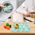 thumbnail image 4 of Ryvnso Coconut Palm Tree Dish Drying Mat for Kitchen Countertop 18x24 Large Dish Pad Drainer Rack Dish Sink Mats, 4 of 7