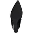 thumbnail image 4 of INC Womens Black Comfort Hidden Heel Azah Pointed Toe Wedge Zip-Up Booties 6.5 M, 4 of 4