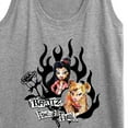 thumbnail image 3 of Bratz - Pretty in Pink - Original Dolls - Flames - Women's Racerback Tank Top, 3 of 5