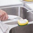 thumbnail image 4 of Dish Washing Cleaning Tool Soap Dispenser Brush Head Reusable Handle Cleaning Bowls Sponge Brush Head For Kitchen, 4 of 11