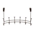 thumbnail image 7 of Spectrum Diversified Windsor over The Door 6-Double Hook Rack, Bronze, 63324, 7 of 7