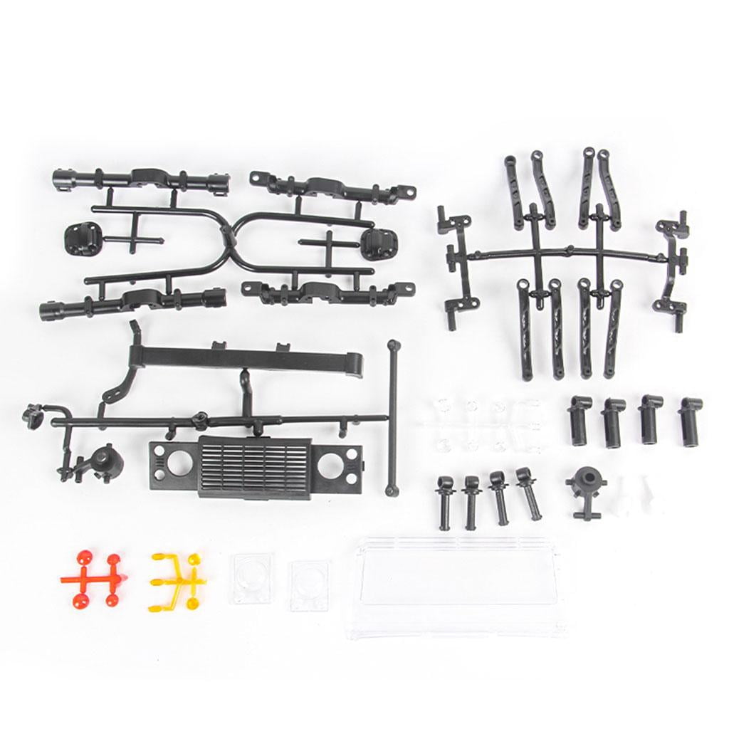 LeeQinersw 1:12 MN98 Crawler Car Kit Version 4WD Off Road Vehicle Climbing Car DIY Part Set