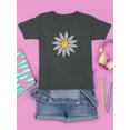 thumbnail image 3 of Smartprints Cute Daisy Flower Art T-Shirt Juniors -Image by Shutterstock, x-Large, 3 of 4