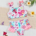 thumbnail image 7 of Gunia Baby Swimsuit Girl 2 Piece Swimwear Cute Print Baby Toddler Summer Outfit Bathing Suit Girls Swim Suit 0-3 Years, 7 of 7