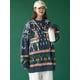 thumbnail image 5 of Suéter de cuello redondo para mujer, suéter navideño de 3 colores, moda Otoño Invierno, festival, estética Ulzzang, estudiantes, cálido, Свитер Женский, 5 of 5