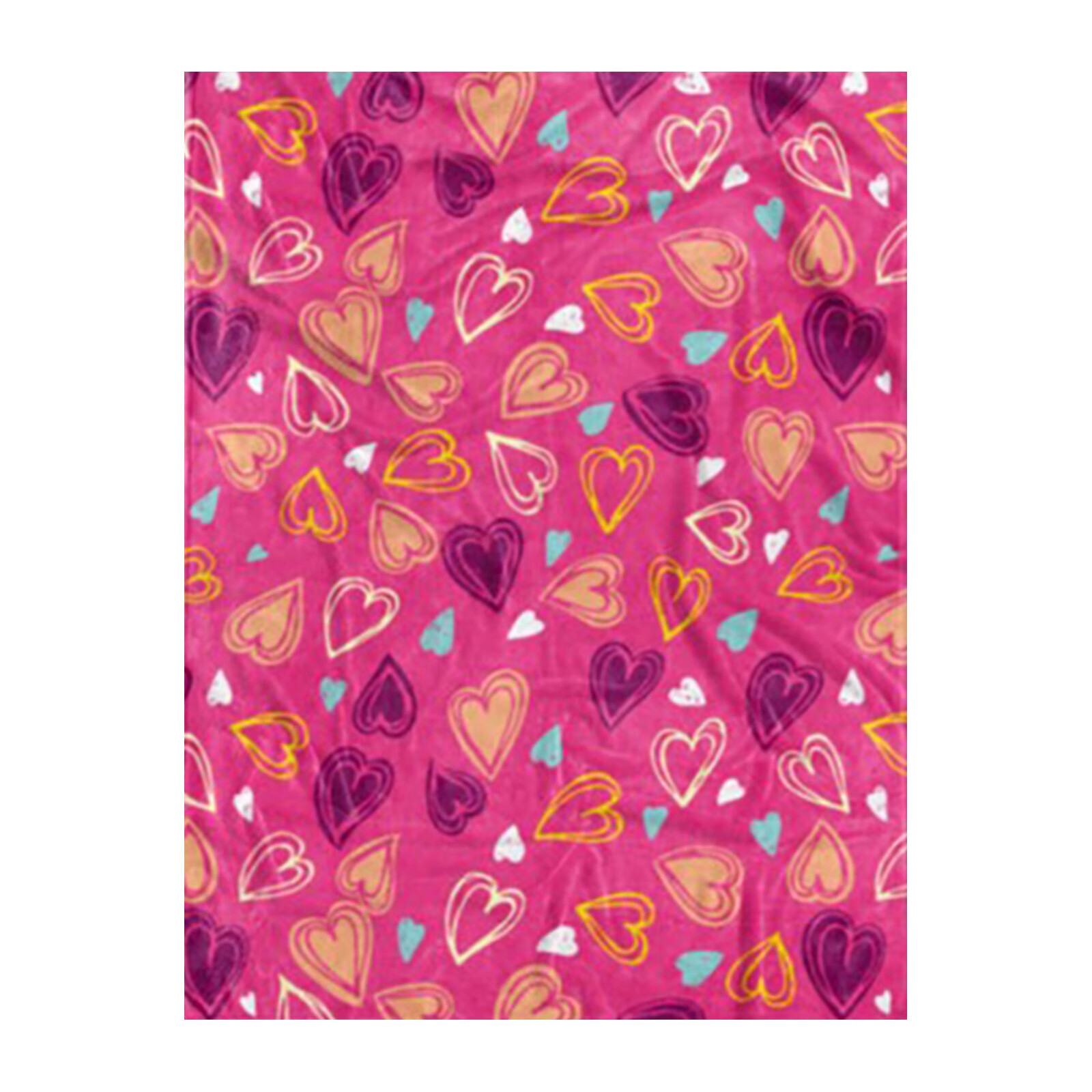 Home Decor Valentine'S Day Blanket Flannel Decorative Blanket Air Conditioning Blanket Throw