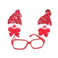 thumbnail image 1 of Injueey Papá Noel anteojos plástico decorativo muñeco de nieve Elk gafas marco ligero Navidad espectáculos Navidad decoraciones niños Kits de decoración para fiestas Muñeco de nieve, 1 of 6