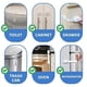 thumbnail image 5 of Candados para cinturón infantil (paquete de 4) para refrigerador, gabinete, cajón, lavavajillas, inodoro, adhesivo 3M, no requiere perforación JM, 5 of 5