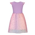 thumbnail image 2 of YWDJ Girls Gothic Dress Girls Dresses Toddler Summer Clothes Kid Birthday Party Sleeveless Dress 18 Month-6 Years Old Purple 18-24 Months, 2 of 9
