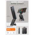 thumbnail image 4 of SUPCASE Card Holder Tripod for Galaxy iPhone series MagSafe Wallet Magnetic Wallet with Adjust Multi-Angle Stand & 5-Card Holder & RFID Blocking Card Holder for Samsung Galaxy / iPhone /Google series, 4 of 11