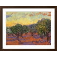 thumbnail image 2 of Art.com Grove of Olive Trees, 1889 Giclee Print by Vincent van Gogh, Brown Frame Wall Art, 40" x 32", 2 of 4