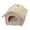 Pink M, variant on DOLITY Cat Bed Cave for Indoor, Cozy Bed Cave for Kittens,Cat House Self Warming Pet Bed Cat Tent for Winter Sleeping, Brown 40x35x38cm