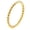 Gold, variant on Titanium Steel Twist Pattern Ring: Simple Style, Electroplated Finish, Steel, Gold, or Rose Gold