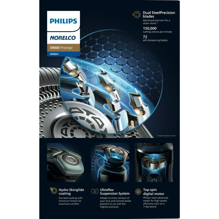 Philips Norelco S9000 Prestige Rechargeable Wet & Dry Shaver
