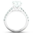 thumbnail image 3 of Pompeii Certified 2 3/4 Ct Diamond Engagement Ring 14k White Gold Lab Grown (GH,VS2-SI1), 3 of 5